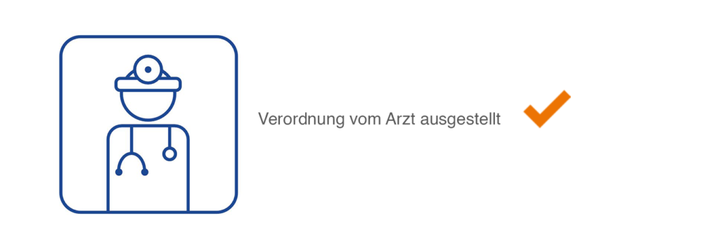 Rehasport-Verordnung vom Arzt ausgestellt